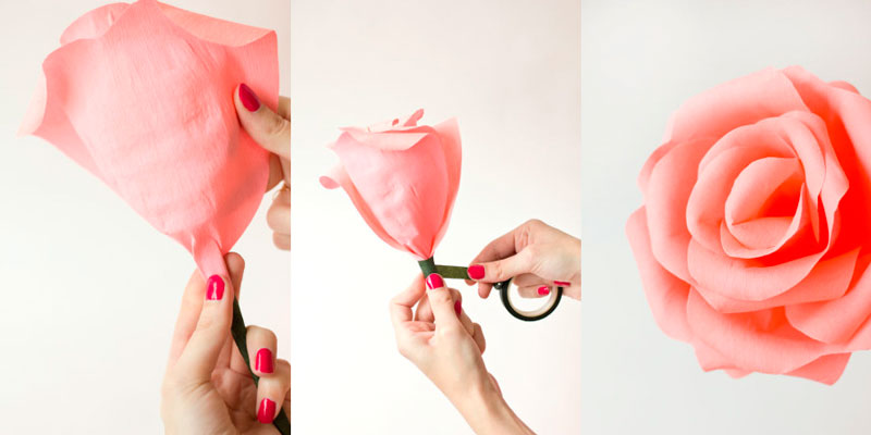 Роза оригами: простые схемы складывания поделок из бумаги своими руками (115 фото идей)