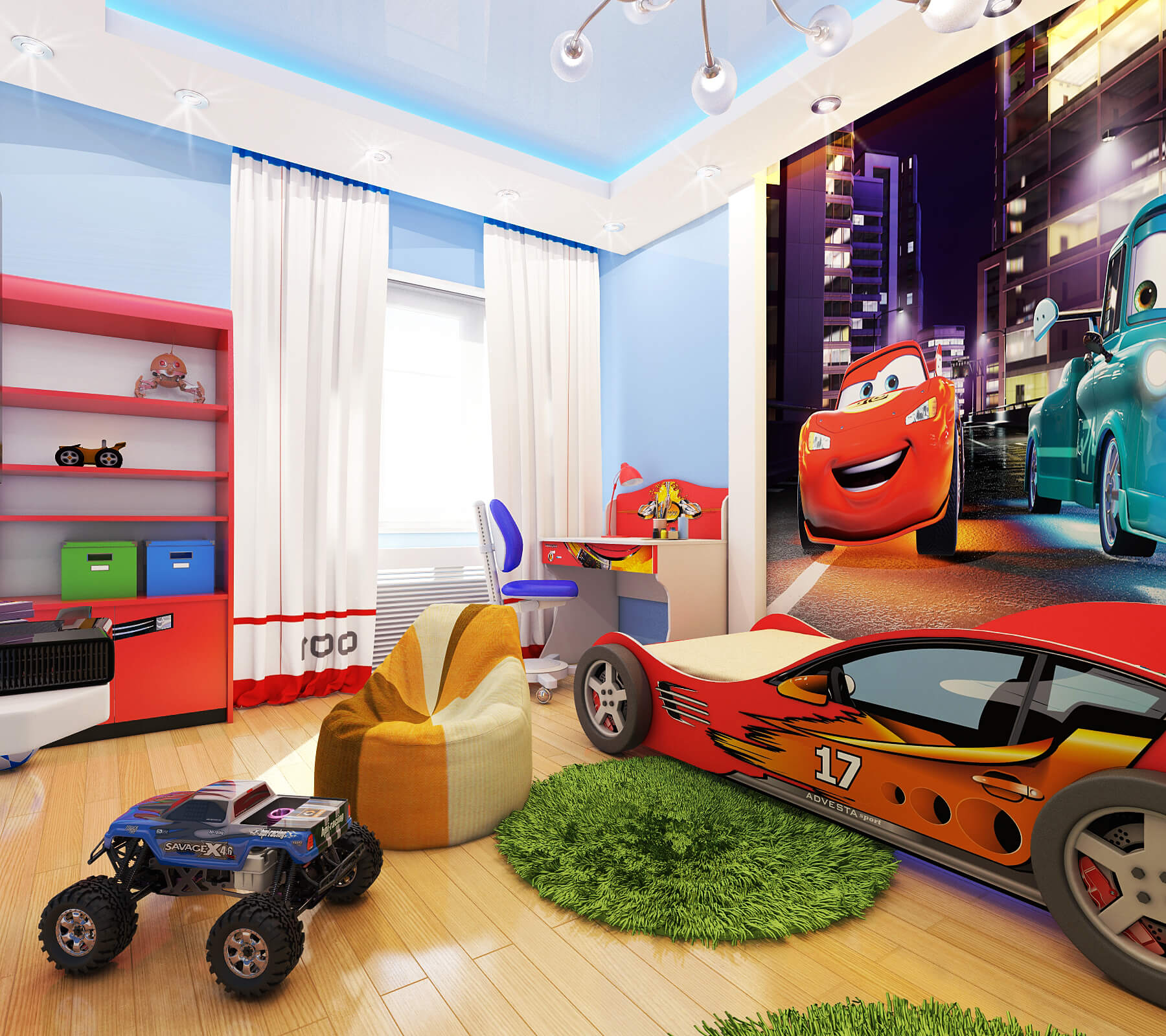Дизайн детской комнаты для мальчика: фото идеи интерьеров