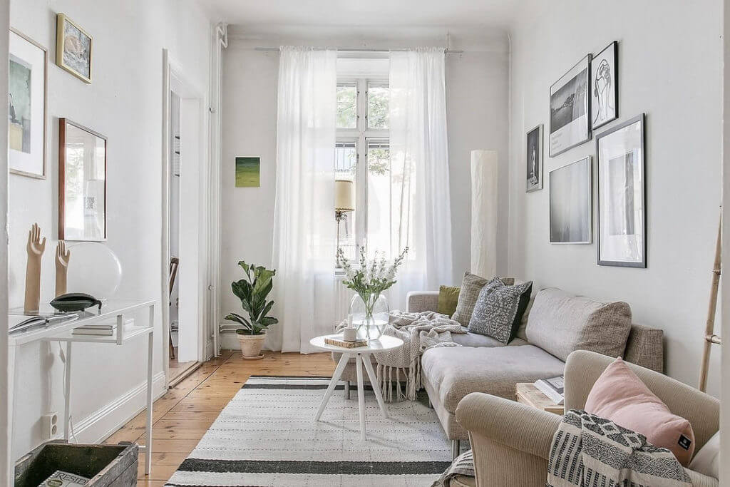 Скандинавский стиль в маленькой квартире: особенности дизайна малогабаритного жилья, как оформить интерьер однокомнатной студии и хрущевки, идеи решений на фото